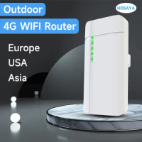 GC112 Waterproof Outdoor 4G CPE Router CAT4 LTE WiFi Router 3G/4G SIM Card for IP Camera Outdoor WiFi Coverage