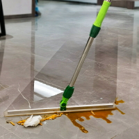 地板刮水器 刮水掃把 地板刮刀 硅膠刮水器地刮衛生間瓷磚木地板家用地面推水器掃地神器魔術掃把『XY42777』