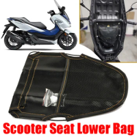 For Xmax PCX150 TMAX NMAX PCX VESPA Forza 125 300 350 750 Motorcycle Accessories Seat Bag Seat Under Storage Pouch Bag Tool Bag