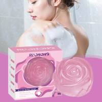 Xà phòng làm sáng da Rose! 🌹✨ Giàu niacinamide và arbutin | Làm sạch da mặt và cơ thể | L9J1