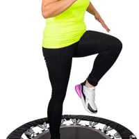 Maximus HIIT Bounce PRO | Exercise Trampoline for Adults | Folding Rebounder with Flat or Incline | Plus DVDs for Fitness &amp; Wei