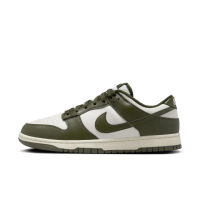 【NIKE 耐吉】DUNK LOW RETRO 休閒鞋 男鞋 橄欖綠 白 皮革 低筒(HF5441-102)
