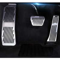 For BMW 3 Series G20 G21 320i 330i 330e M340i 318d 320d 330d 2019 2020 Brake Accelerator Dead Pedal Pad Cover Accessories
