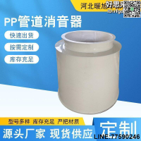 【快樂購】pp防腐塑料風機消聲器風管降噪設備350-3000鼓風機風洞隔音管