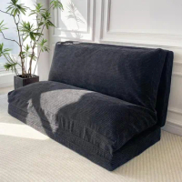 Beanbags Chair Bean Bag Bed Folding Sofa Bed Floor Mattress for Adults Single Sofa Living Room Sofas Black Furniture Chairs Lazy