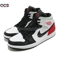 Nike 休閒鞋 Air Jordan 1 Mid SE Red Black Toe 男鞋 黑 紅 AJ1 852542-100