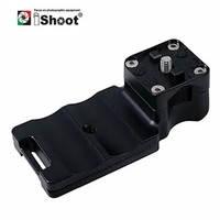 iShoot Lens Collar Foot with Quick Release Plate for Canon EF 100-400mm f/4.5-5.6L IS II USM Tripod Mount Ring Arca Swiss RRS i