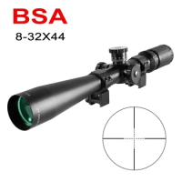 BESTSIGHT 8-32X44 AO Riflescope Tactical Optical Rifle Scope Sniper Hunting Rifle Scopes Long Range Airsoft Rifle Scope AR15