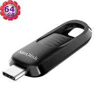 SanDisk 64G 64GB Ultra Slider Type-C SDCZ480-064G 300MB/s USB 3.2 CZ480  隨身碟