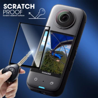 Screen Protector for Insta360 One X3 Soft TPU Film for Insta 360 X3 Scratchproof Protective Film Camera Protection Accessories
