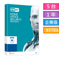 ESET Home Office Security Pack 5台1年授權