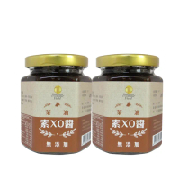 【梅山茶油合作社】苦茶油素XO醬160g/入(香椿與香菇的完美相遇 2入組)