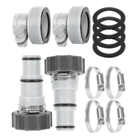 Pool Hose Adapter For Intex Fit ARU Threaded Pump Parts Hose Adapter Kit Set Now