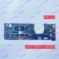 For Lenovo Ideapad Yoga C940-14IIL Laptop Motherboard with CPU I7-1065G7 16GB 12GB RAM 100% Fully Tested NM-C761