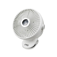 【勳風】8吋 USB行動桌扇夾扇壁掛扇/燈扇/三用風扇(HFB-S0007)