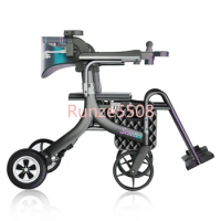 Multifunctional Electric Wheelchair Scooter Lightweight Shopping Cart Walker Elderly Wheelchair Lithium Battery