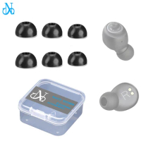 3Pairs Memory Foam Eartips for JLab Go Air / Go Air Pro / Go Air Tones / JBuds Air ANC Wilreles Earphones Earbuds Ear Pad Tips