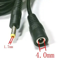 400pcs 20AWG, 3M 4.0mm x 1.7mm DC Power Adapter Extension Cable