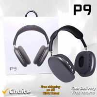 P9 Pro Air Max 5.1 Wireless Bluetooth Headphones Noise Cancelling Mic Pods Over Ear Sport Gaming Headset for Any Phone