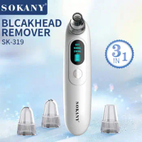 SOKANY319 Blackhead Instrument 3in1 pore cleaner to remove blackheads