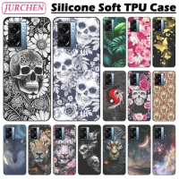 Silicone Custom Case For OnePlus Nord N300 Cute Cartoon Pattern Black Thin Bags Cover For One Plus 1+ Nord 1+Nord N 300 CPH2389