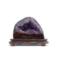 【吉祥水晶】巴西紫水晶洞 5.45kg(辦公室招財)