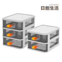 【日創生活】多層桌上抽屜收納盒(抽屜盒 收納盒 置物盒)
