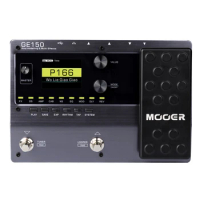MOOER GE150 Electric Guitar Amp Modelling Multi Effects Pedal Portable Multi Effects Processor with Expression &amp; IR Loading