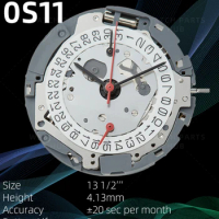 New Genuine Miyota 0S11 Watch Movement Citizen OS11 Original Quartz Mouvement Automatic Movement Watch Parts