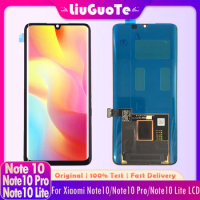 6.47" Original For Xiaomi Note 10 LCD Display Touch Screen Assembly For Xiaomi CC9 Pro Display MI Note 10 Pro Replacement Parts