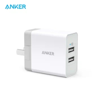 Anker 2 A Ports USB-A Apple Phone Charger/Multi Port Charger/Charging Head/ 2.4A Fast Charging Support For Apple Android Phone