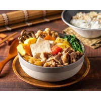 【MO-MO-PARADISE】 特盛壽喜牛肉重 Sukiyaki Double Beef Bento_限新北中和自取-綜合米