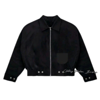 Jacket Croup Polos Premium Pria & Wanita Work Jaket Crop Yang Lagi Trendy