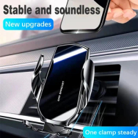 Car Air Vent Gravity Phone Holder Universal Mobile Phone GPS Support One-hand operation Car Navigation Stand for IPhone Samsung