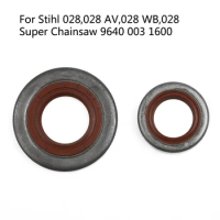 Ensure Smooth Operation with 2Pcs Crankshaft Oil Seal Replacement for Stihl 028 Chainsaw Top Quality Material!