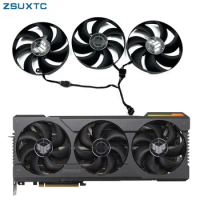 105MM CF1015U12D For ASUS TUF Gaming RTX 4080 4090 OC Video Card Fan T129215SU RTX4080 RTX4090 Graphics Card Cooling Fan