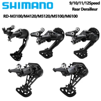 Shimano DEORE M5120 M4120 M3100 M5100 M6100 SGS Rear Derailleurs Mountain Bike 9S 10S 11S 12S MTB SHADOW Bike Parts Original