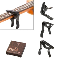 New Guitar Capo with Perfect Silicon Cushion for Guitar Ukulele Tuning Musical Instrument Accessories Guitar Clip
