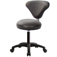 【GXG】立體圓凳加椅背 工作椅 塑膠腳(TW-81T2 E)