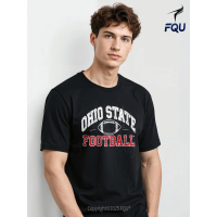 FQU Ohio State Buckeyes Football Kaos Pria Hadiah Ayah Keren Cyberpunk Streetwear