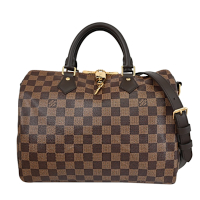 LV N40590 SPEEDY BANDOULIERE 30 經典棋盤格紋手提/斜背兩用波士頓包