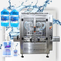 Complete Drinking Bottle Liquid Beverage Production Line Automatic Alkaline Mineral Pure Water Filling Machine