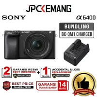 JPC KEMANG Sony Alpha A6400 Kit 16-50mm OSS II Mirrorless Camera Sony A 6400 Kit 16-50 mm Mark 2 GAR