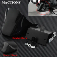 Motorcycle Front Bottom Spoiler Mudguard Air Dam Chin Fairing Black For Harley Sportster XL Iron 883 1200 2004-2015 2016-2021