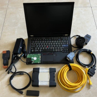 2024 Wifi Icom Next Auto Diagnostic Tool Unit with 1TB HDD SSD Software LATEST Laptop T410 I7 4G Full Set Ready to Work