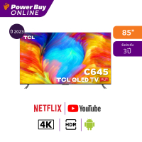 Brand new TCL TV C645 UHD QLED (85", 4K, TV, year 2023) model 85C645