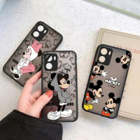 Disney Fashion Mickey Mouse Minnie Case For VIVO Y93 Y91 Y78 Y77 Y76 Y75 Y72 Y53 Y52S Y51 Y50 Y35 Y27 Y22S Y21 Y20 Y15S 5G Cover