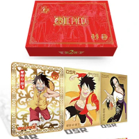 Yunka One Piece Collection Cards TCG Booster Box Game Cartas Tcg Luffy Zoro Sanji Nami Card For Family Children Christmas Toys