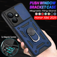 For Honor X8d 2026 Shockproof Armor Slide Lens Protect Case for Honor X8d X8 X7 X6d HonorX8d X7d X6d