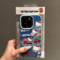 Ốp Điện Thoại Di Động Thiết Kế Cao Bồi Katie Dễ Thương Hoạt Hình, Áp Dụng Cho Apple 15promax Và iPho